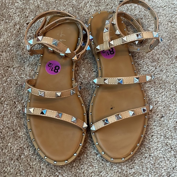 Nicole Miller Shoes - Nicole Miller Stud Sandals